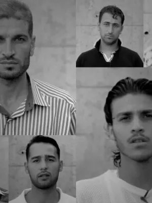Heroes from the white helmets