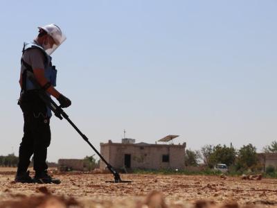 The White Helmets becomes a member of the International Campaign to Ban Landmines - Cluster Munition Coalition (ICBL-CMC)