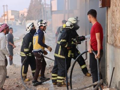 October 13 Update: A report on the response of The White Helmets to the clashes in the countryside of Aleppo