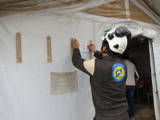 The resettlement of a former White Helmets volunteer to Germany