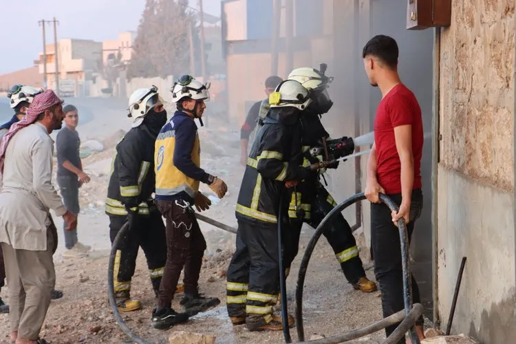 October 13 Update: A report on the response of The White Helmets to the clashes in the countryside of Aleppo