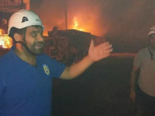 Ammar Al Salmo | the manager of the Syria Civil Defence for Aleppo